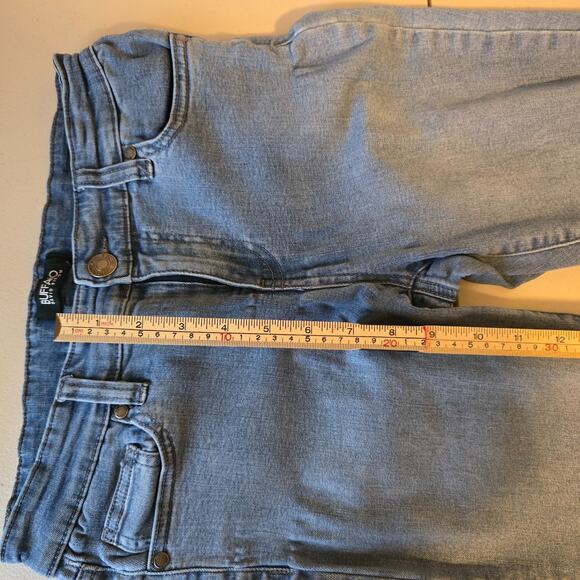 Buffalo David Bitton Aubrey Jeans Women's 4 / 27 Blue Mid Rise Super Soft Grazer - Picture 12 of 16